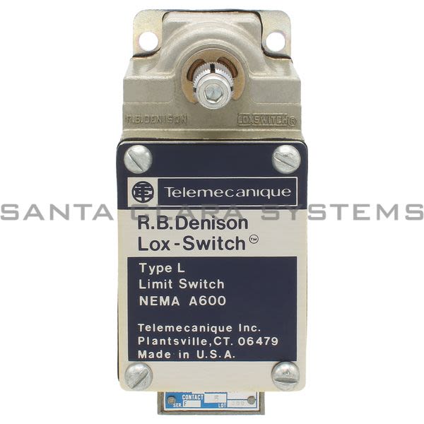 Telemecanique L100WDR2M5 L100 mill limit switch - 2 contacts - spring return - CCW - 1/2&quot; NPT Product Image