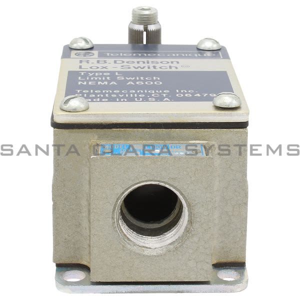 Telemecanique L100WDR2M5 L100 mill limit switch - 2 contacts - spring return - CCW - 1/2&quot; NPT Product Image