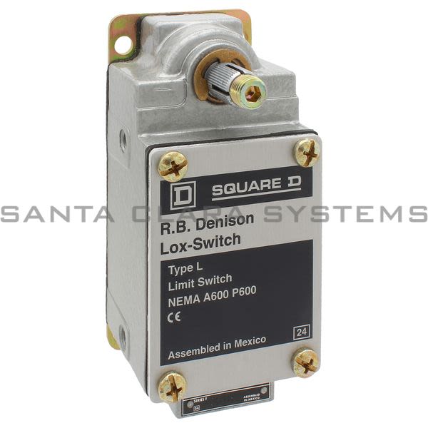 Telemecanique L100WS2M1 LIMIT SWITCH 600V 10AMP TYPE L +OPTIONS Product Image