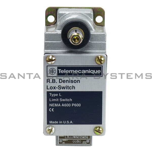 Telemecanique L300WNS2M26 LIMIT SWITCH 600V 12AMP TYPE L +OPTIONS Product Image