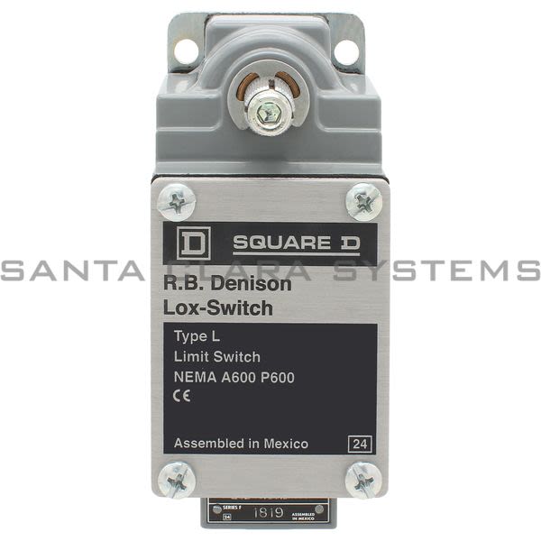 Telemecanique L525WDL2M57 LIMIT SWITCH 600V 12AMP TYPE L +OPTIONS Product Image