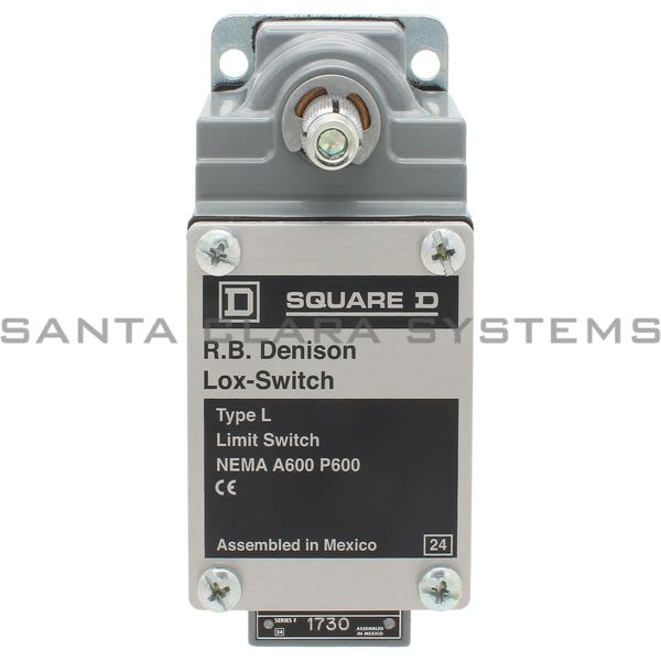 Telemecanique L525WDL2M58 LIMIT SWITCH 600V 12AMP TYPE L +OPTIONS Product Image