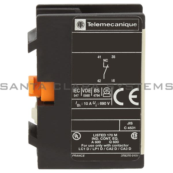Telemecanique LA1DN01 Obs-Replace With LADN01 Product Image