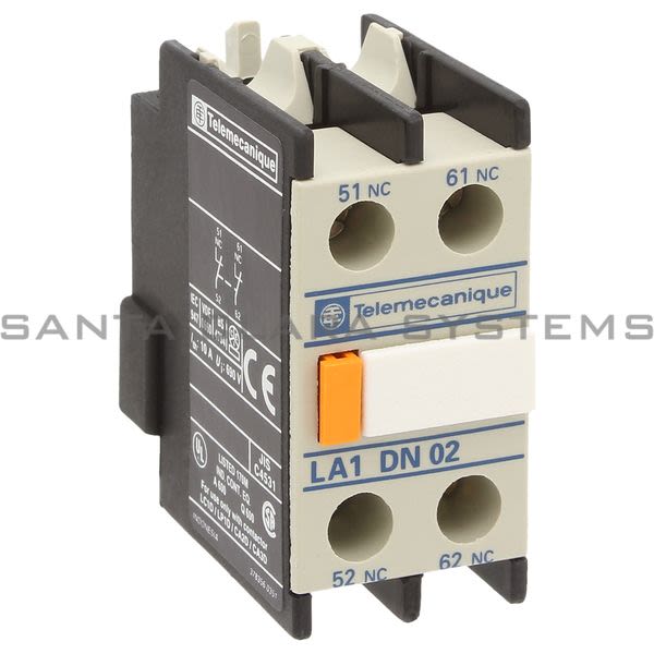 Telemecanique LA1DN02 Contact Block Product Image