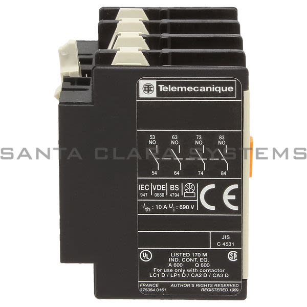 Telemecanique LA1DN40 Auxiliary Contact Product Image