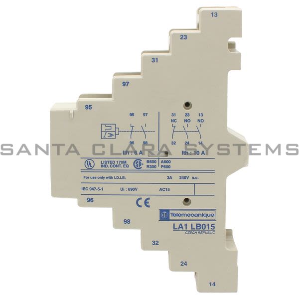 Telemecanique LA1LB015 Contact Block Product Image