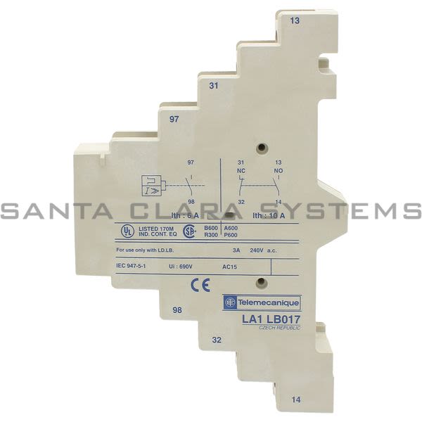 Telemecanique LA1LB017 Contact Block Product Image