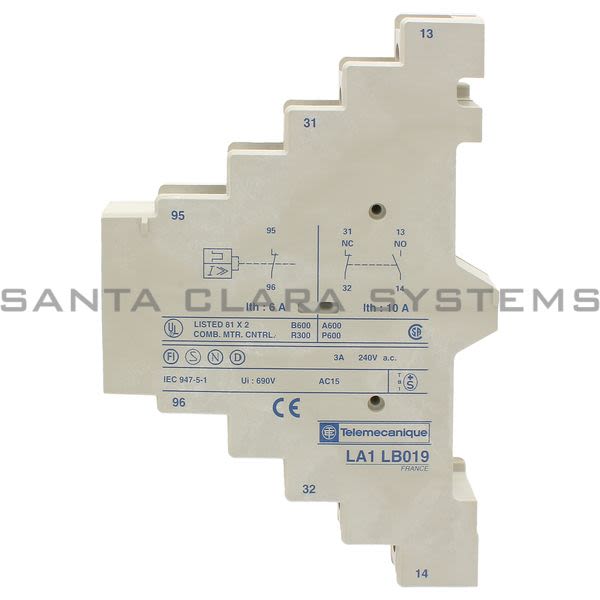 Telemecanique LA1LB019 Auxiliary Contact Product Image