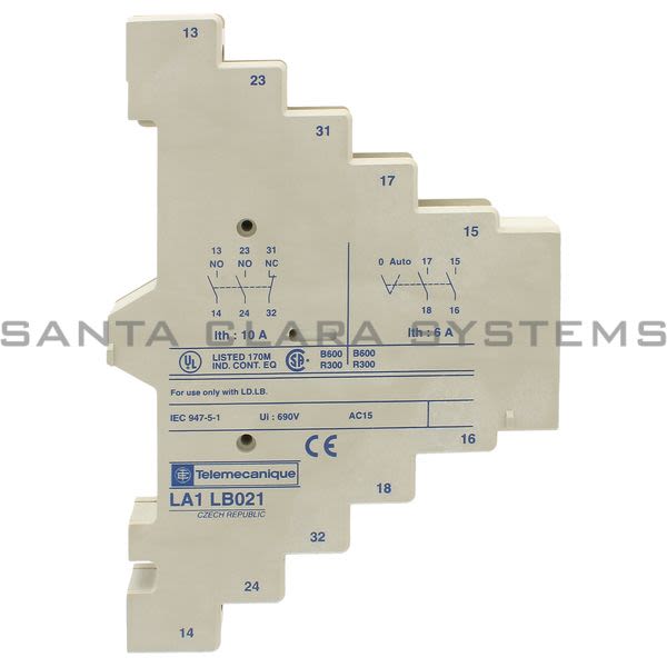 Telemecanique LA1LB021 Auxiliary Contact Product Image