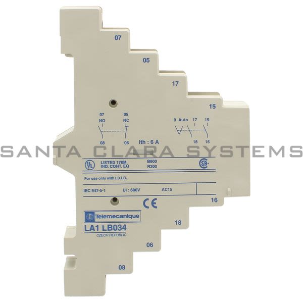 Telemecanique LA1LB034 Auxiliary Contact Product Image