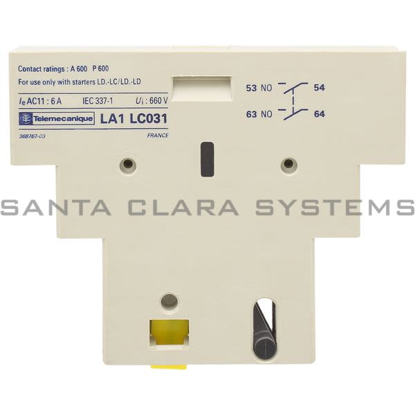 Telemecanique LA1LC031  TeSys integral - auxiliary contact - 2 NO Product Image