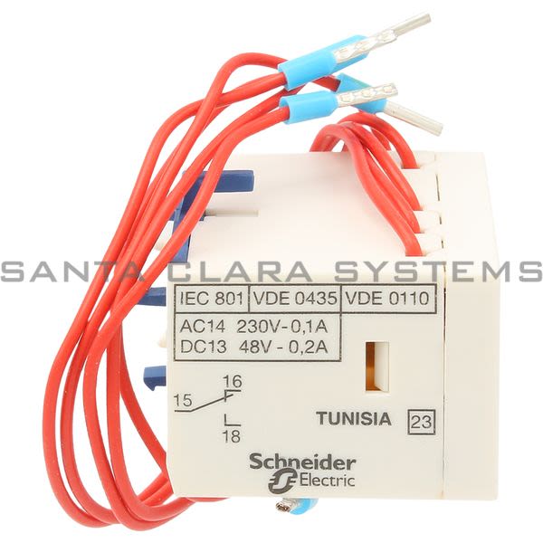 Telemecanique LA2KT2U TeSys K -Time delay auxiliary contact block - 1 C/O - 110...240 V - 1?30s Product Image