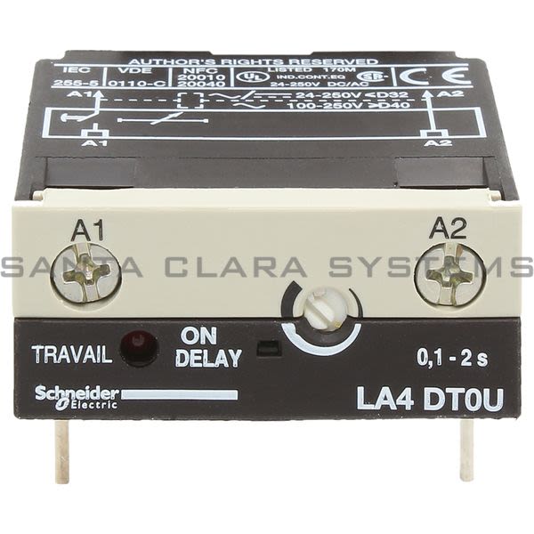 Telemecanique LA4DT0U Electronic Timer Module Product Image