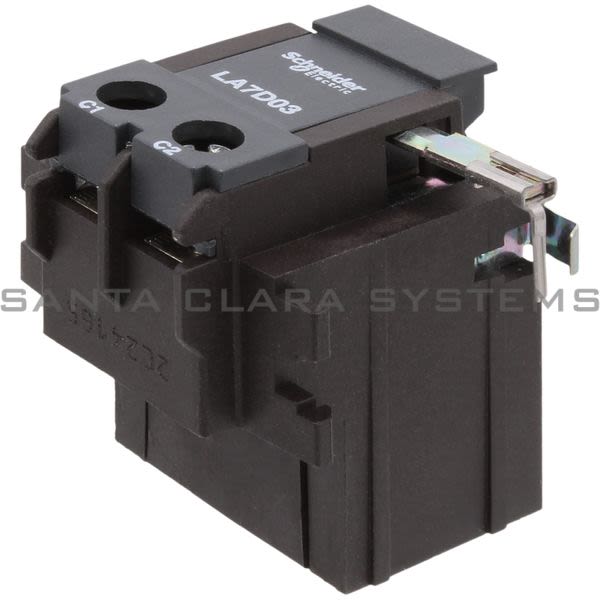 Telemecanique LA7D03F TeSys D thermal overload relays - remote electrical tripping - 110 V DC/AC Product Image