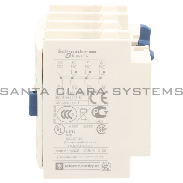 Telemecanique LADN13 Auxiliary Contact Product Image