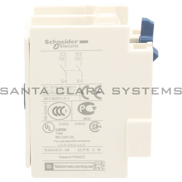 Telemecanique LADN20 Contact Block Product Image