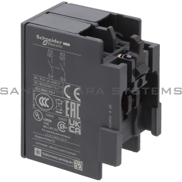 Telemecanique LADN203 Auxiliary Contact Block Product Image