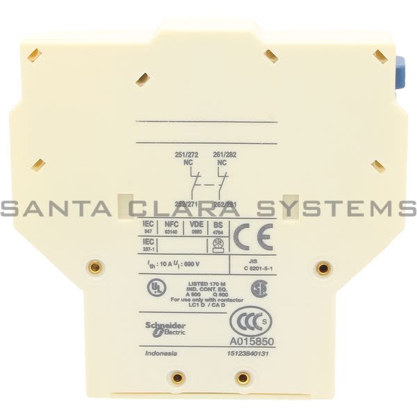 Telemecanique LAD8N02 Auxiliary Contact Block Product Image