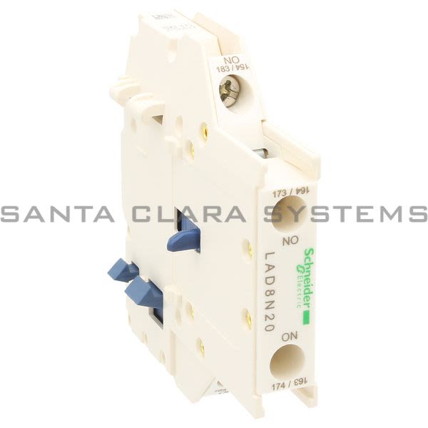 Telemecanique TeSys D auxiliary contact block 2 NO screwclamps