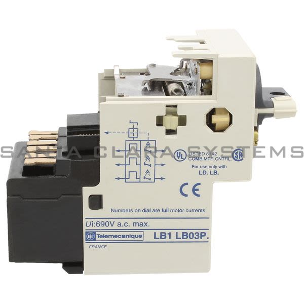 Telemecanique LB1LB03P01 Overload Relay Product Image