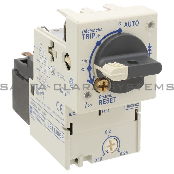 Telemecanique LB1LB03P02 Overload Relay Product Image