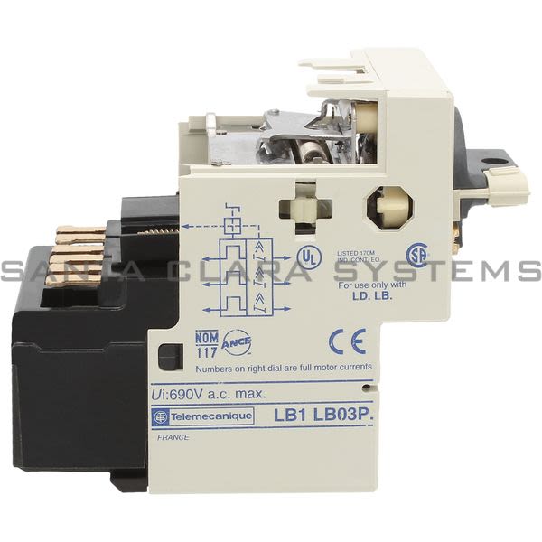 Telemecanique LB1LB03P02 Overload Relay Product Image
