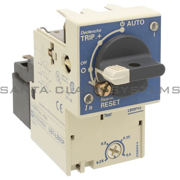 Telemecanique LB1LB03P03 Overload Relay Product Image