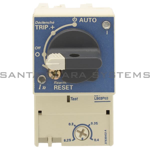 Telemecanique LB1LB03P03 Overload Relay Product Image