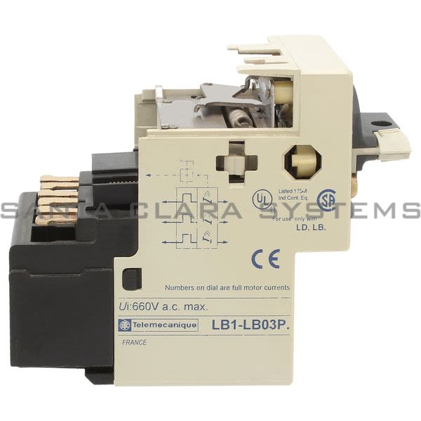 Telemecanique LB1LB03P03 Overload Relay Product Image