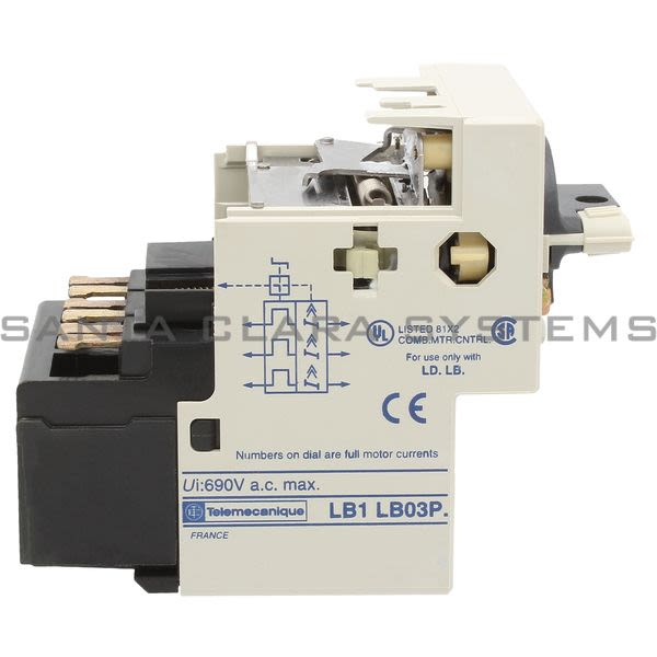 Telemecanique LB1LB03P04 Overload Relay Product Image