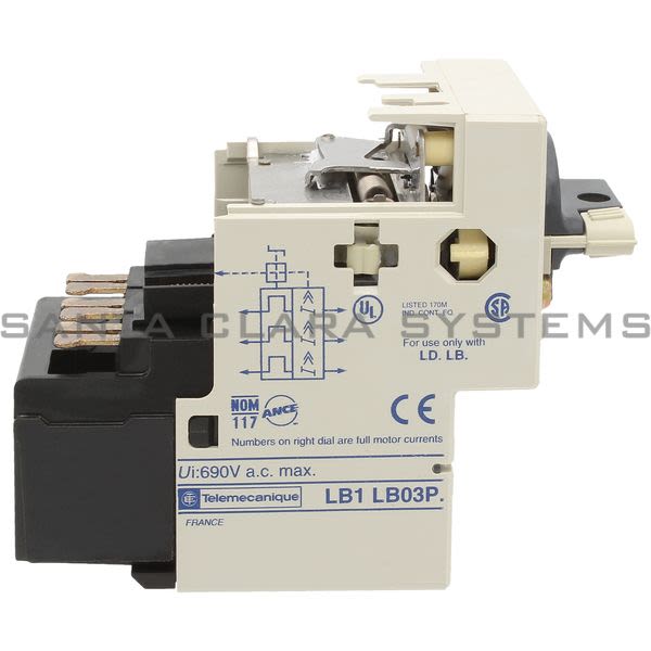 Telemecanique LB1LB03P05 Overload Relay Product Image