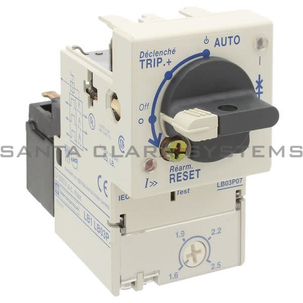 Telemecanique LB1LB03P07 Overload Relay Product Image