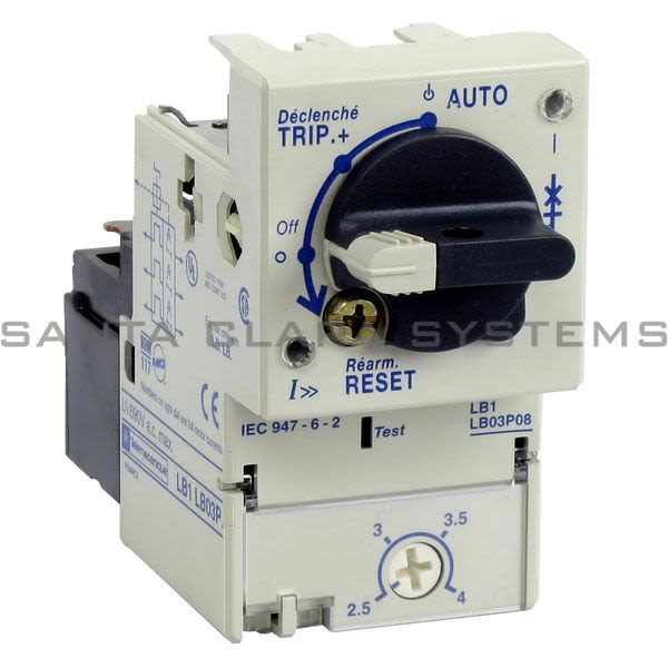 Telemecanique LB1LB03P08 Overload Relay Product Image