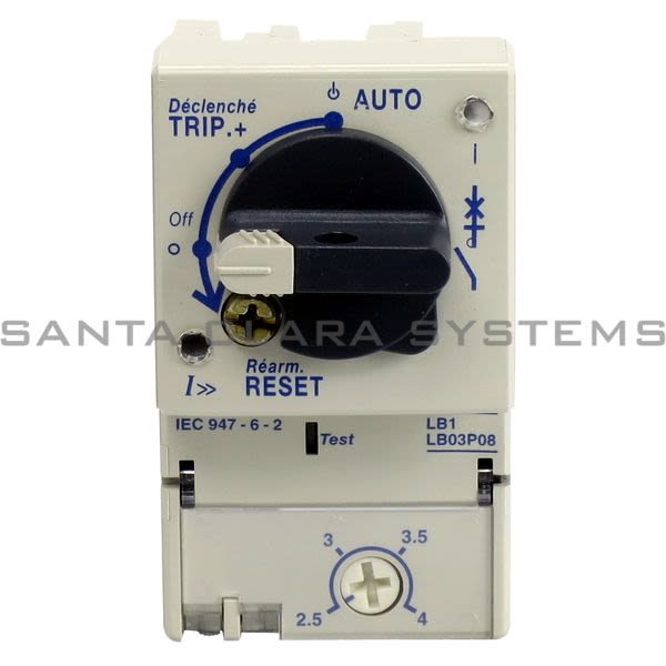Telemecanique LB1LB03P08 Overload Relay Product Image