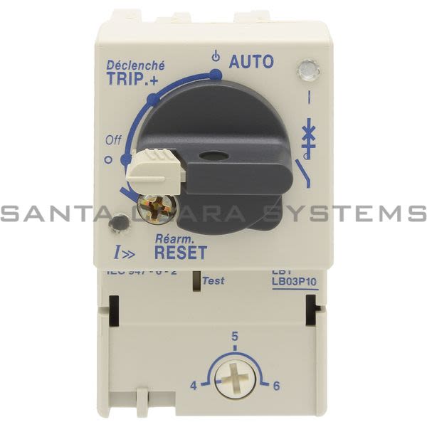 Telemecanique LB1LB03P10 Overload Relay Product Image