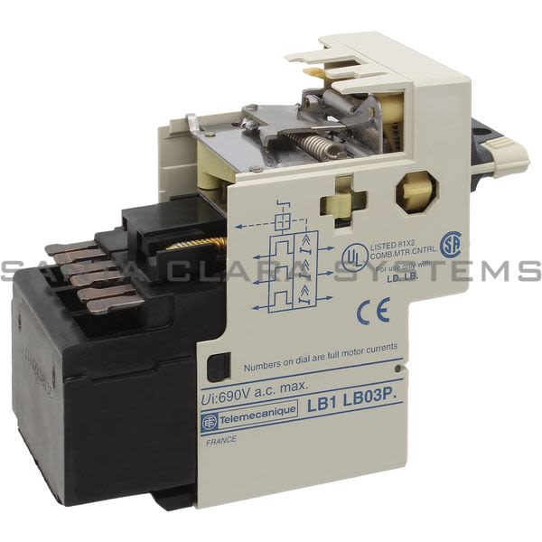Telemecanique LB1LB03P17 Overload Relay Product Image