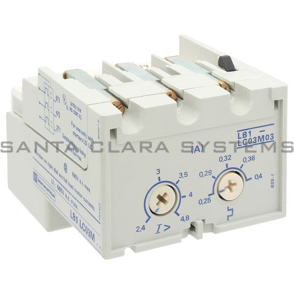 Telemecanique LB1LC03M03 Overload Relay Product Image