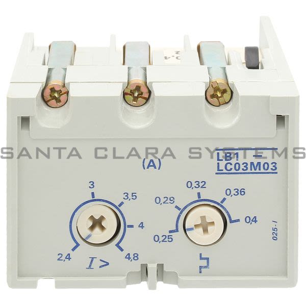 Telemecanique LB1LC03M03 Overload Relay Product Image