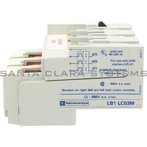Telemecanique LB1LC03M03 Overload Relay Product Image