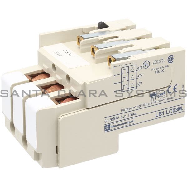Telemecanique LB1LC03M05 Overload Protection Module Product Image