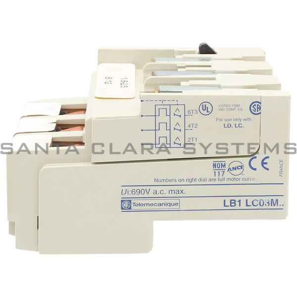 Telemecanique LB1LC03M07 Integral Starter Overload Product Image