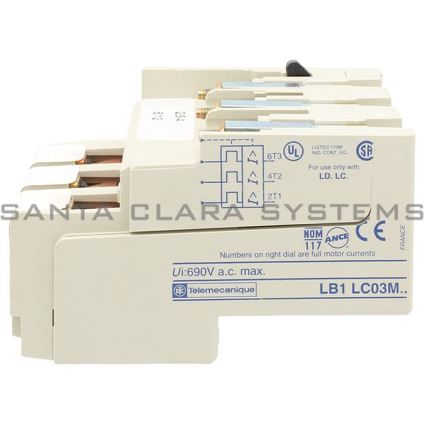 Telemecanique LB1LC03M08 Overload Protection Module Product Image