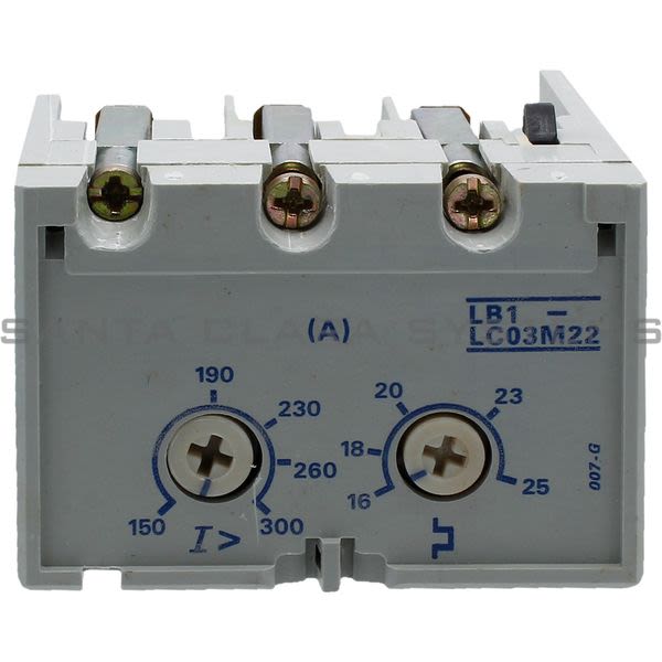 Telemecanique LB1 LC03M22  Overload Protection Module Product Image