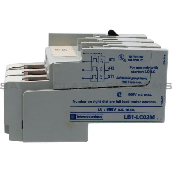 Telemecanique LB1 LC03M22  Overload Protection Module Product Image