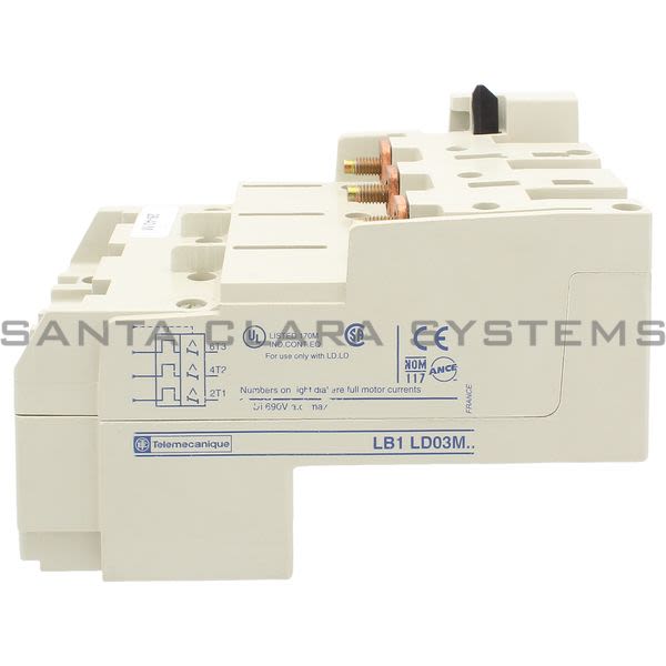 Telemecanique LB1LD03M55 TeSys integral - protection module - AC-43 - thermal-magnetic - 28...40 A Product Image