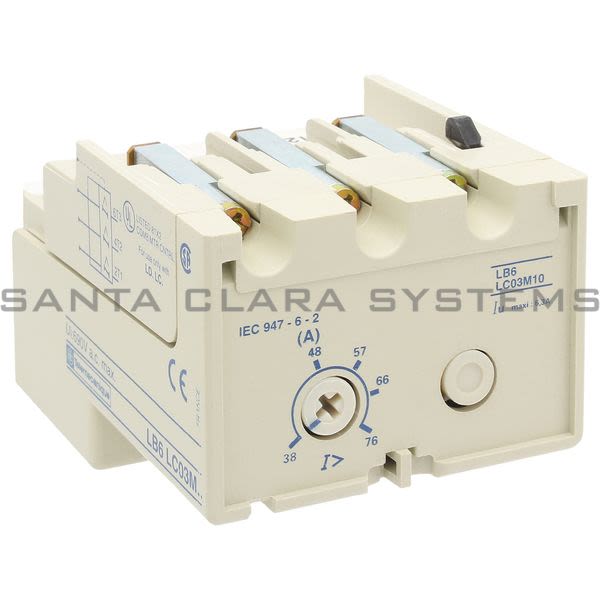 Telemecanique LB6LC03M10 Overload Relay Product Image