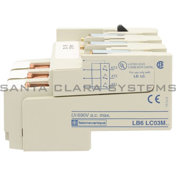 Telemecanique LB6LC03M10 Overload Relay Product Image