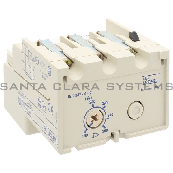 Telemecanique LB6LC03M53 Overload Relay Product Image