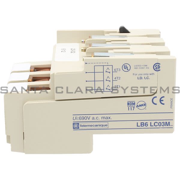 Telemecanique LB6LC03M53 Overload Relay Product Image