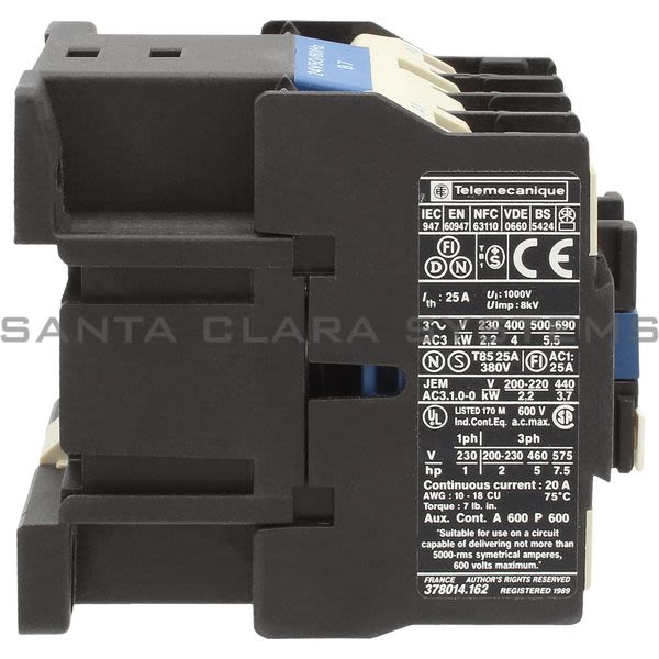 Telemecanique LC1D0910B7 Contactor Product Image